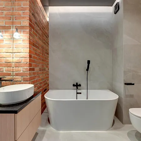 Apartment Doki Living 2 Bedroom - Parking & Foodhall Gdansk